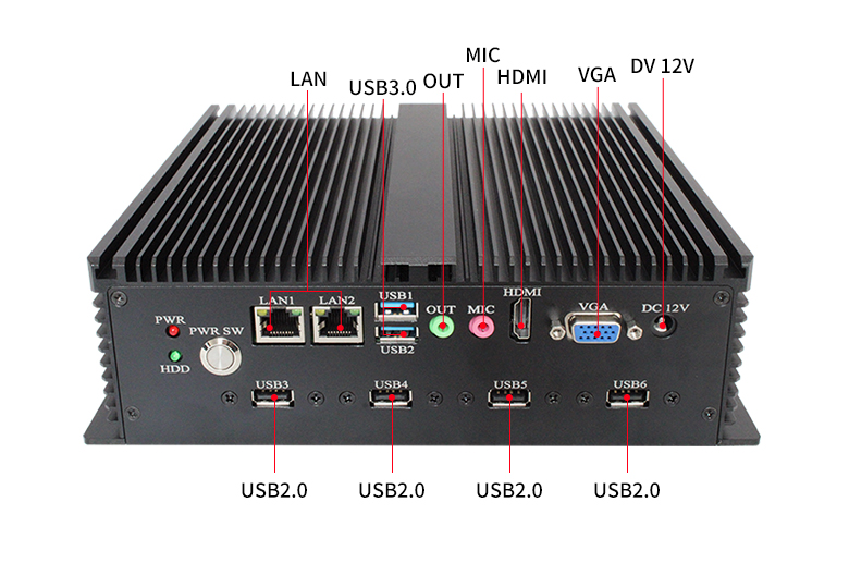 恒盛FT2000轨交工控机T3202(图4)