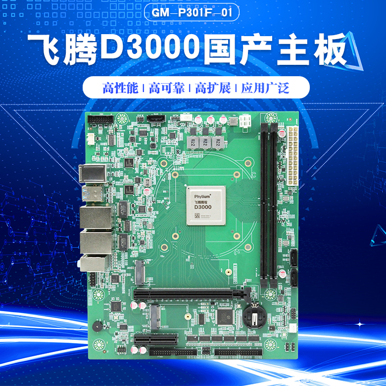 恒盛D3000/8工控主板P301F(图1)