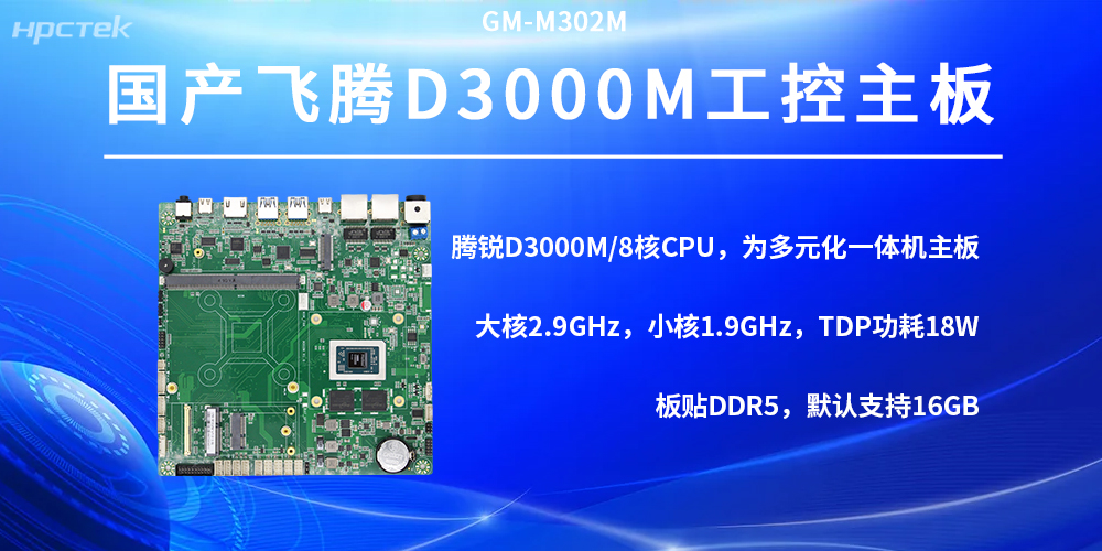 D3000M恒盛主板，满足多场景运行需求(图2)