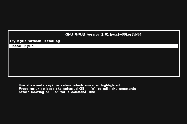 国产恒盛FT2000主板安装麒麟系统方法步骤详细介绍